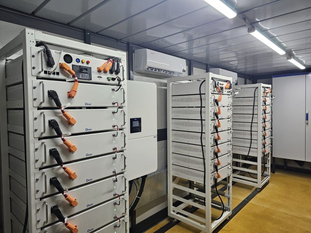 Container de stocare al energiei fotovoltaice - BESS - Cluj-Napoca